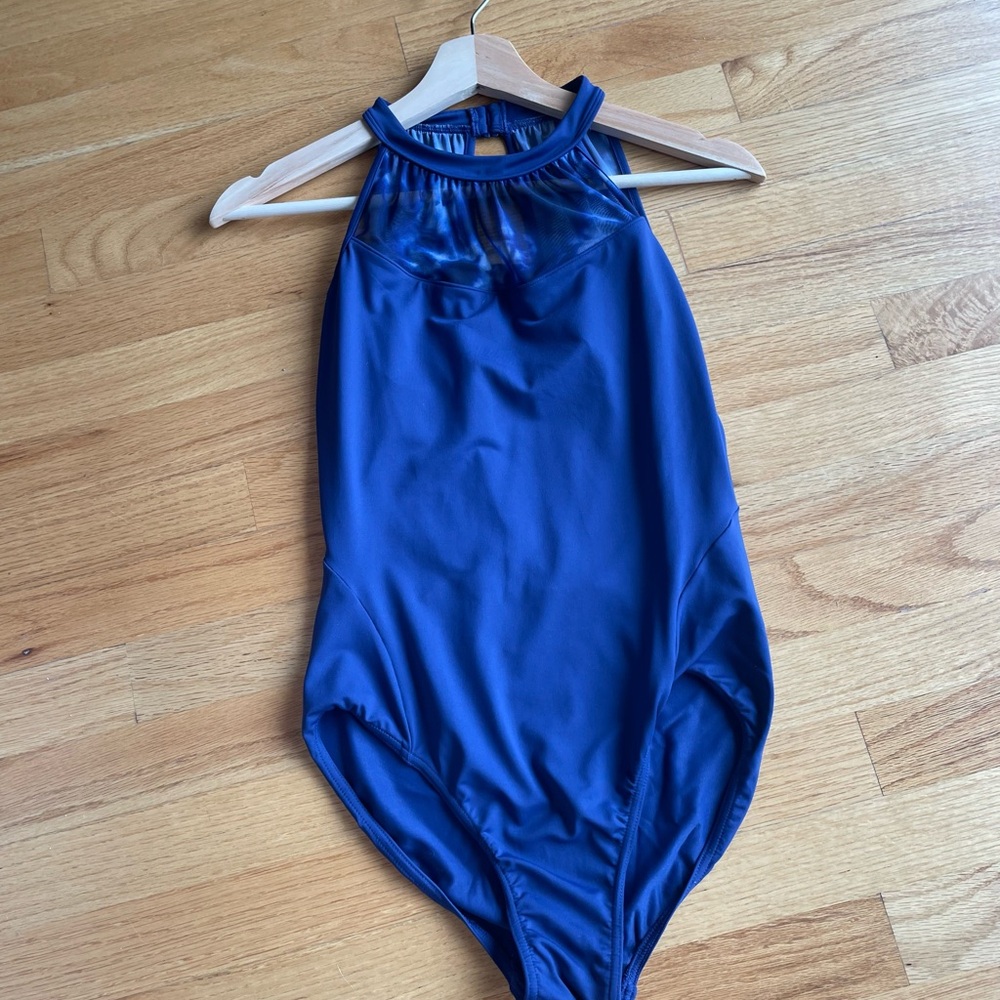Bloch Halter Neck Watercolor Leotard size Large